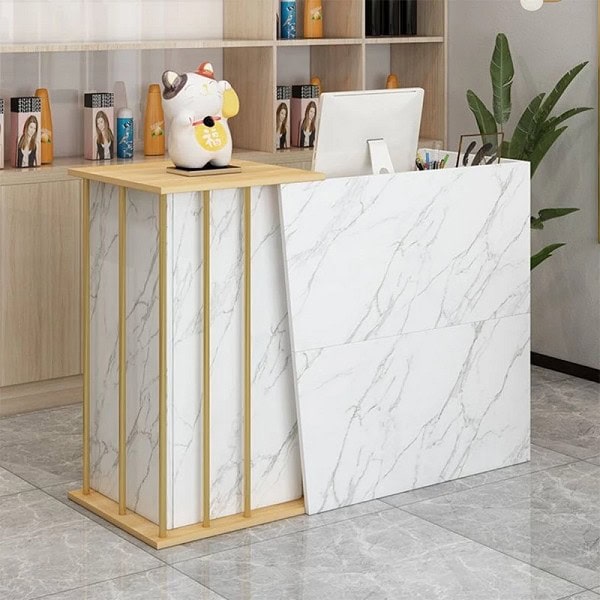 Quầy thu ngân đẹp và tiện nghi