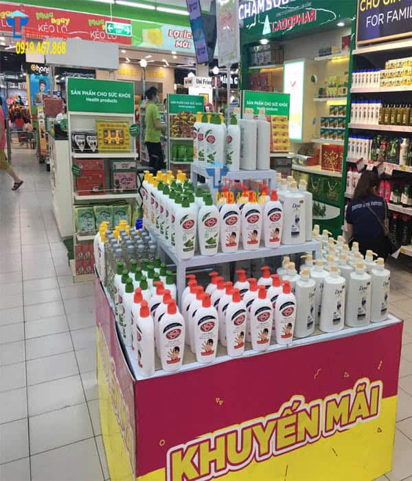 Kệ đơn trưng bày sản phẩm