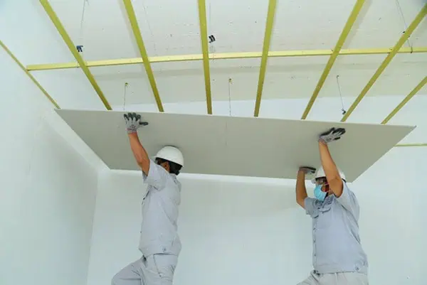 Cách lắp đặt tấm thạch cao