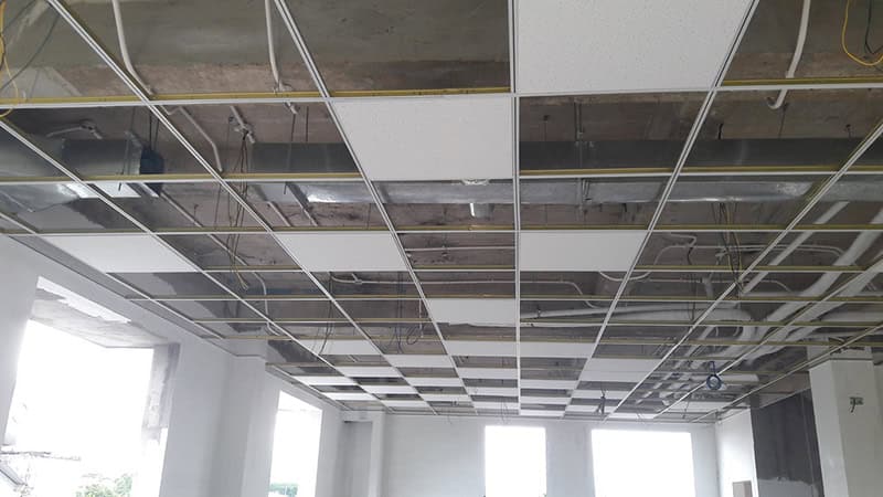 Cách lắp khung xương trần thạch cao