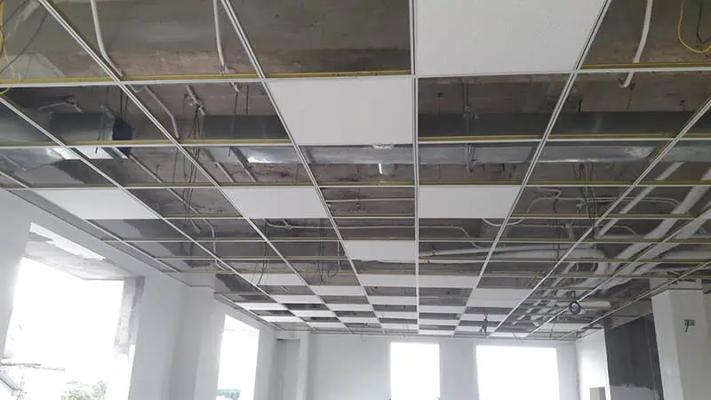 Cách lắp khung xương trần thạch cao