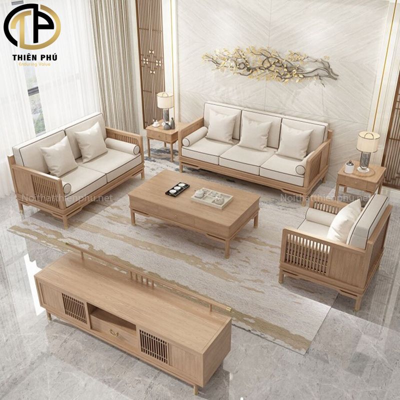 Sofa gỗ cao cấp