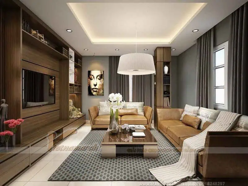 Mẫu trần thạch cao ấn tượng