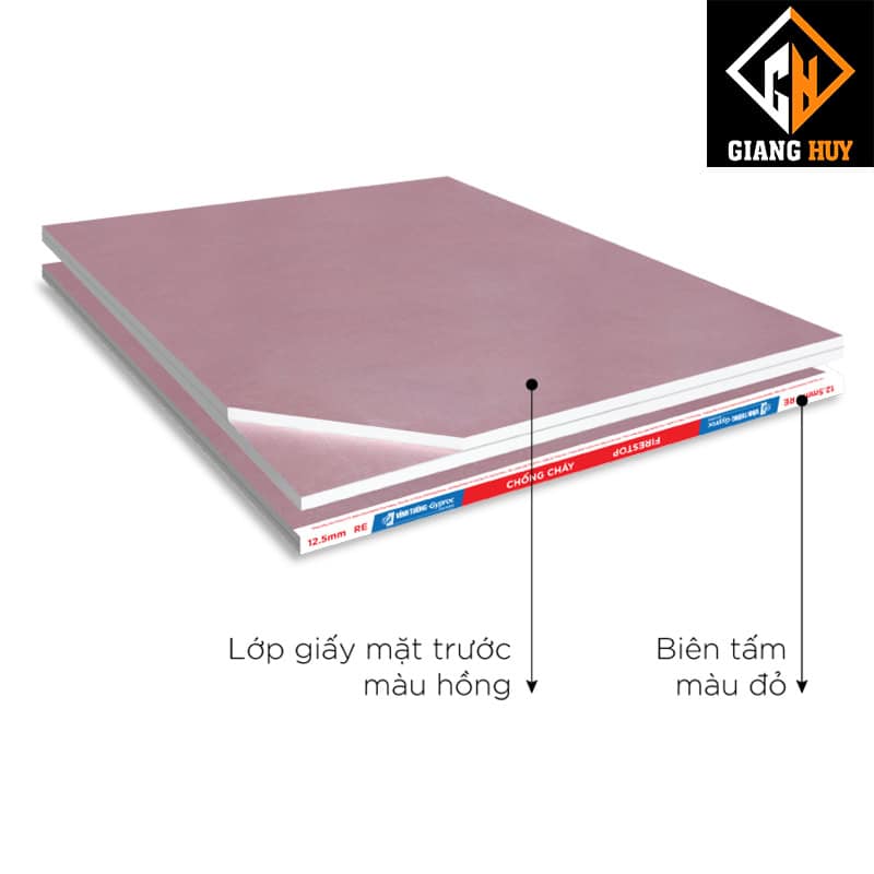 Tấm thạch cao chống cháy