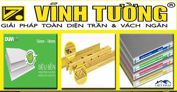 Bảng giá tấm thạch cao mới nhất