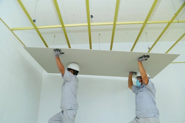 Tấm vách ngăn thạch cao