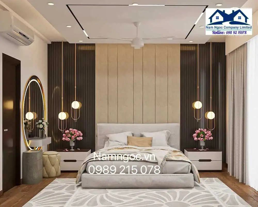 Trần thạch cao với đèn LED