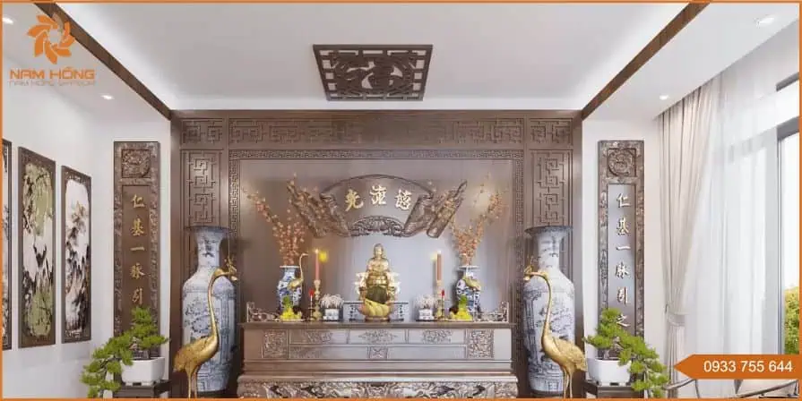 Trần thạch cao giật cấp tạo chiều sâu cho không gian