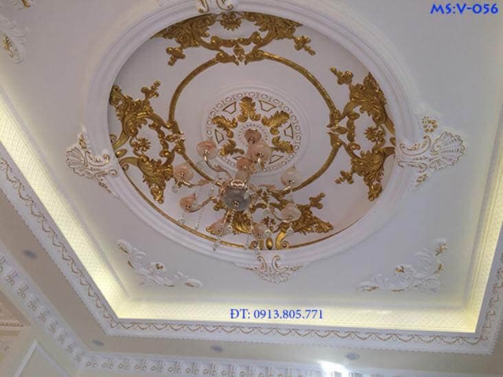 Chi tiết trang trí thạch cao