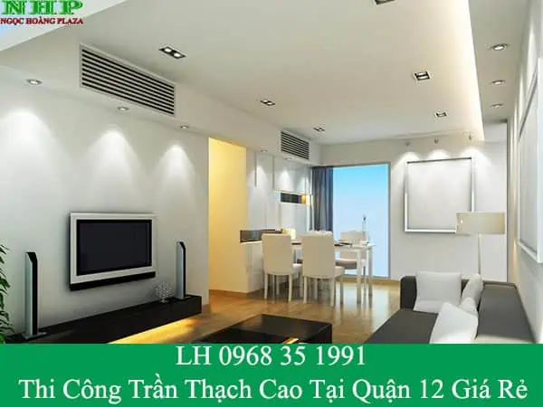 Trần thạch cao đẹp