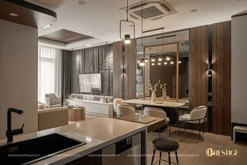Thi công căn hộ cao cấp The Peak Midtown