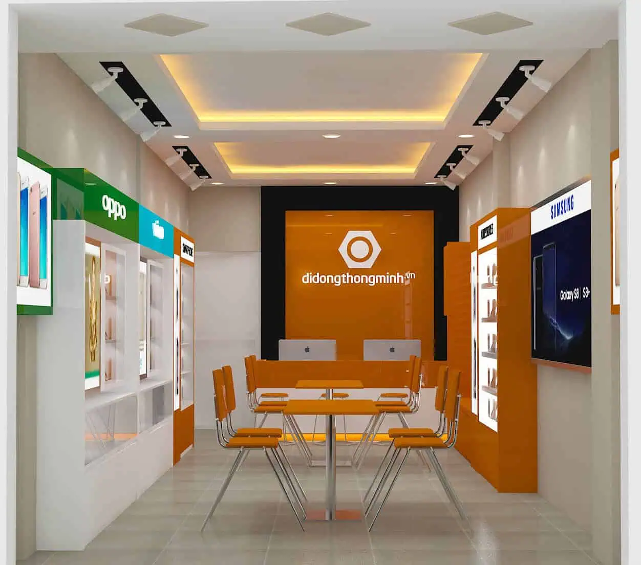 Mẫu thiết kế shop điện thoại