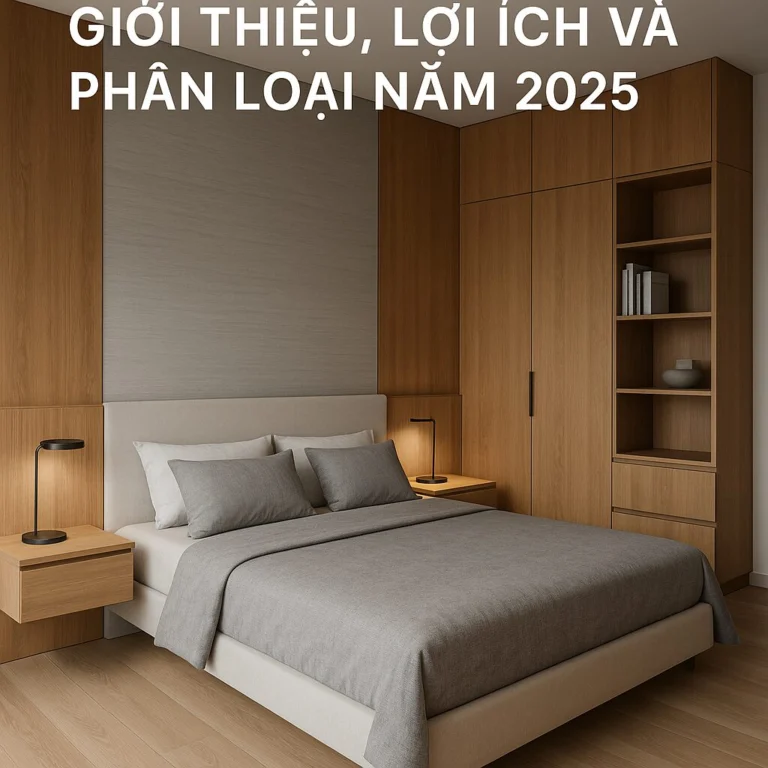 Thi Công Đồ Gỗ MDF: Giới Thiệu, Lợi Ích và Phân Loại Năm 2025 Bluecons