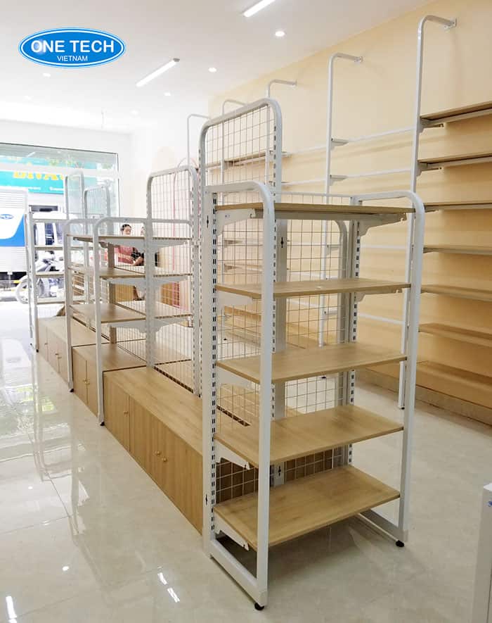Kệ gỗ siêu thị