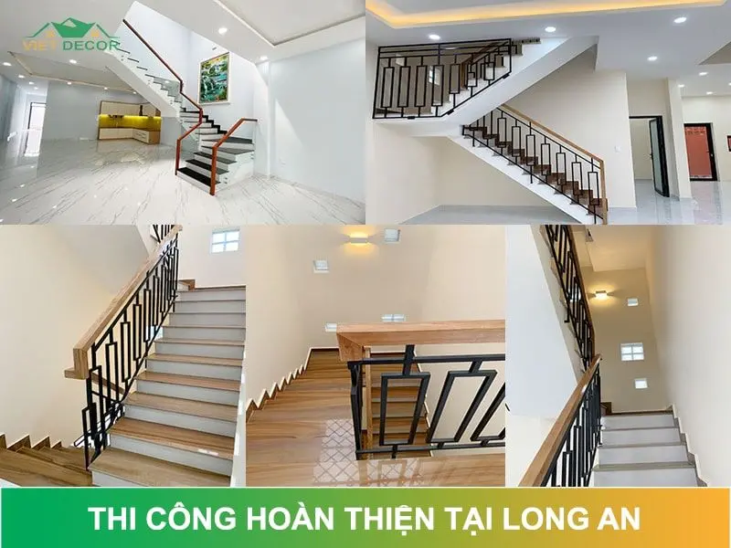 Hoàn thiện nội thất nhà phố tại Long An