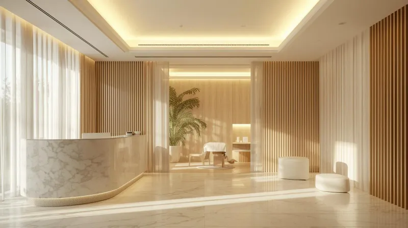 Không gian spa sang trọng
