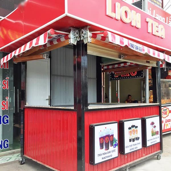 Kiot bán hàng thiết kế đẹp