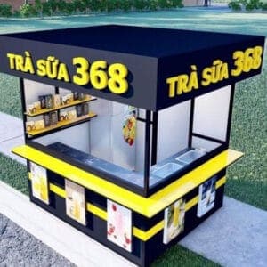 Quán trà sữa thu hút khách hàng