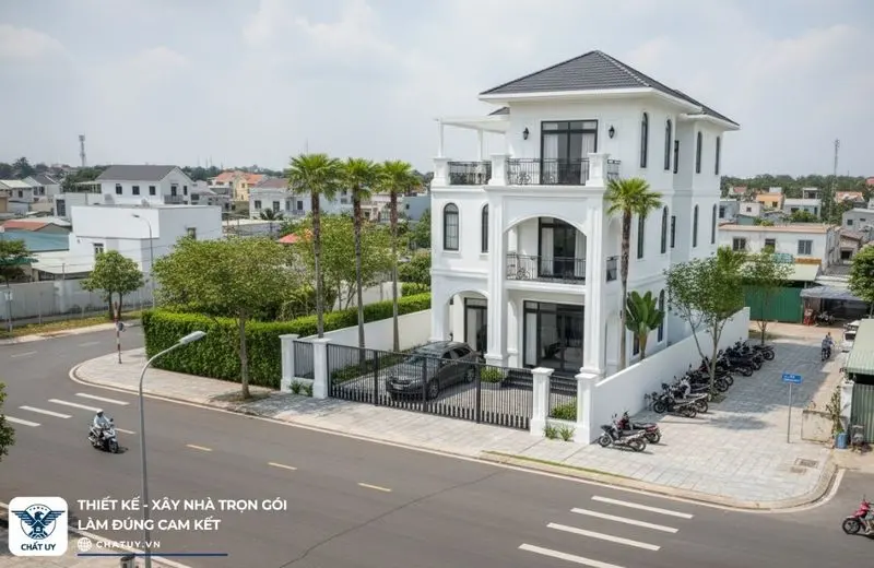 Thi công nhà phố 3 tầng