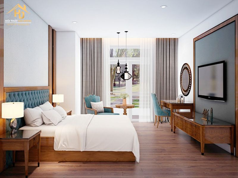 thi công nội thất gỗ căn hộ tại vũng tàu 6 Thi công nội thất căn hộ tại Vũng Tàu