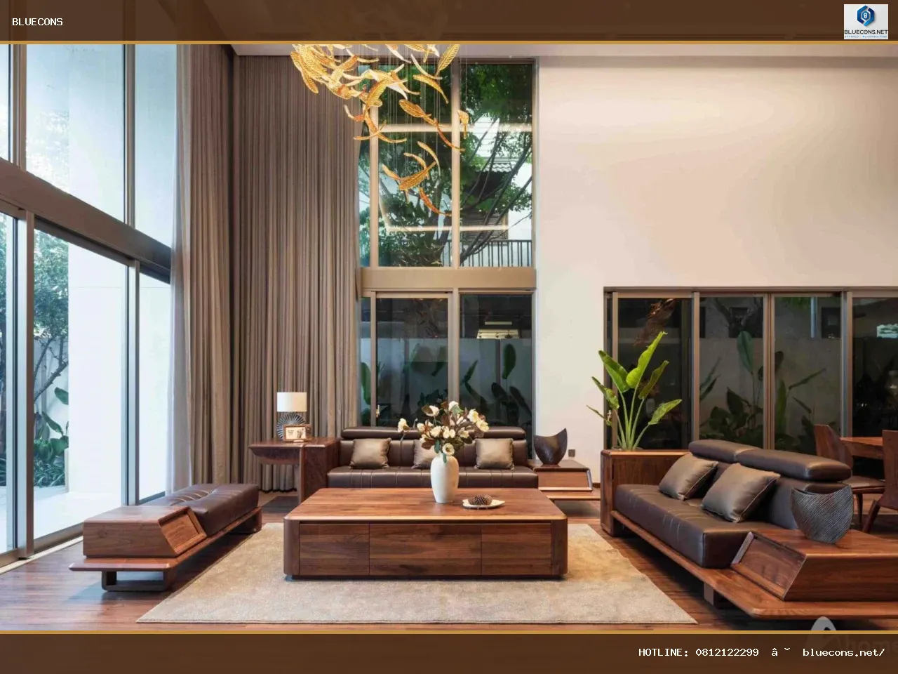 Thi công nội thất biệt thự – hình ảnh Bluecons
