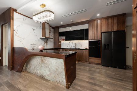 thi công nội thất gỗ căn hộ chuyên sâu 11 Thi công nội thất căn hộ chung cư Th Nine Anh Trung