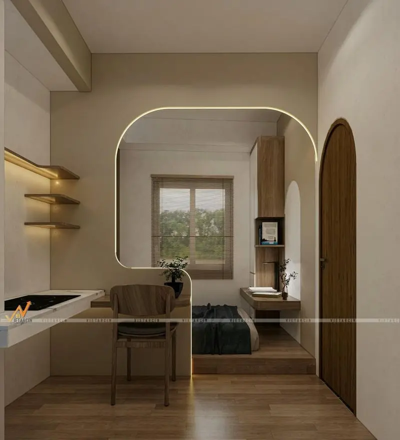 Thi công nội thất căn hộ dịch vụ