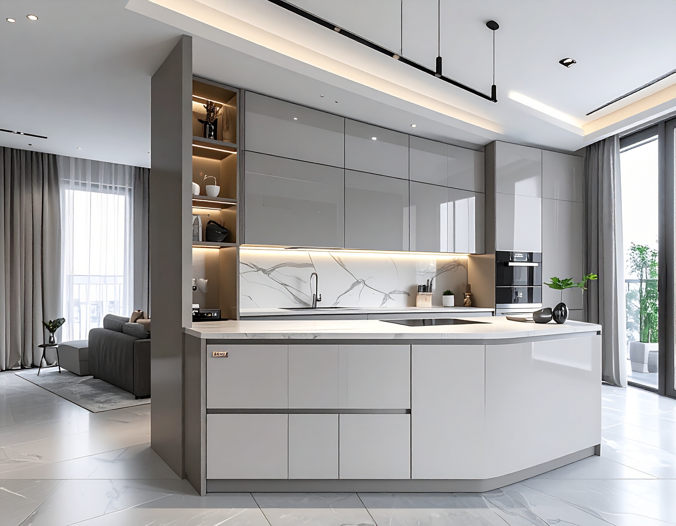 Thi Cong Noi That Chung Cu Dep Acrylic 2 Thi Cong Noi That Chung Cu Dep Acrylic 2