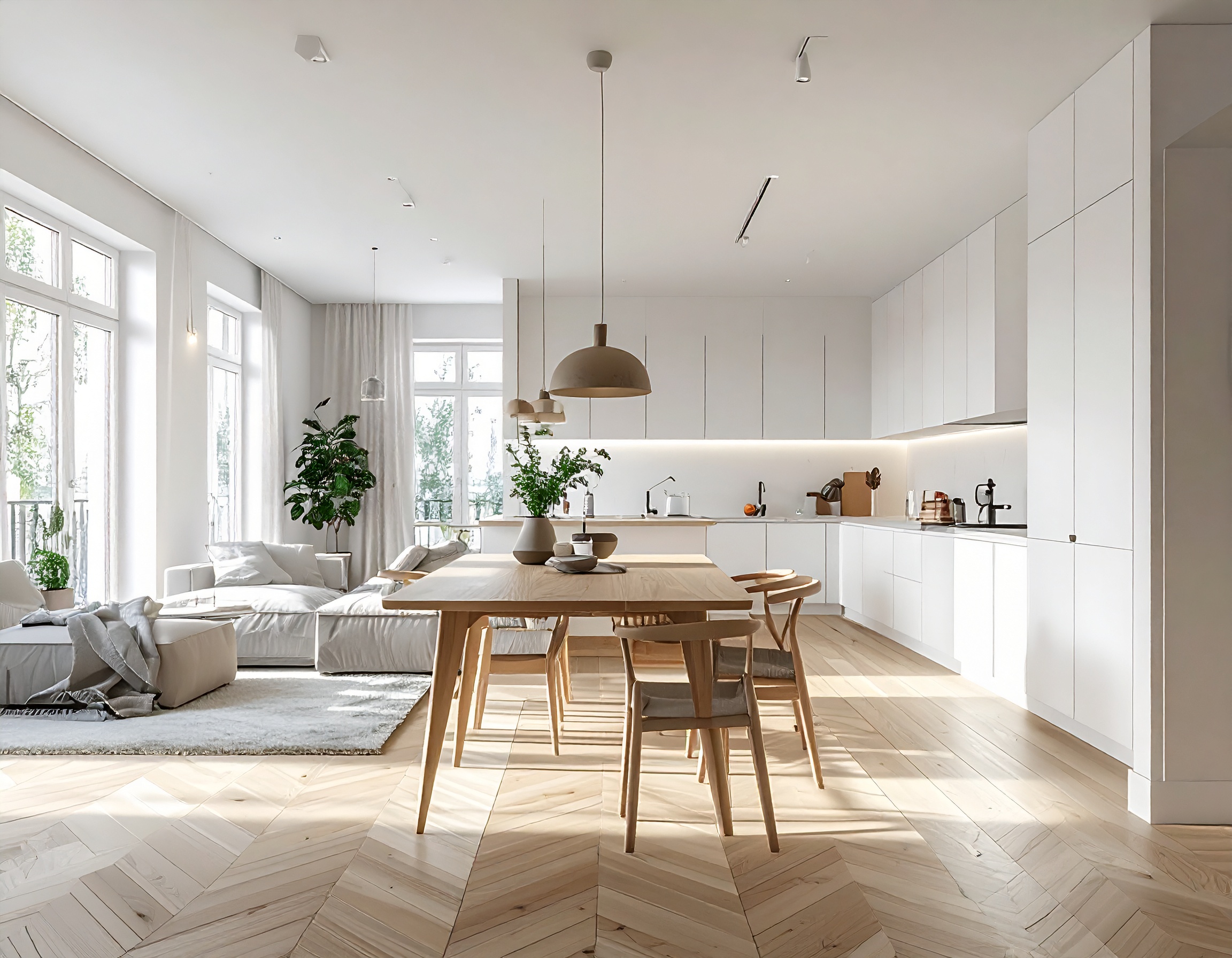 Thi Cong Noi That Chung Cu Dep Phong Cach Scandinavian 2