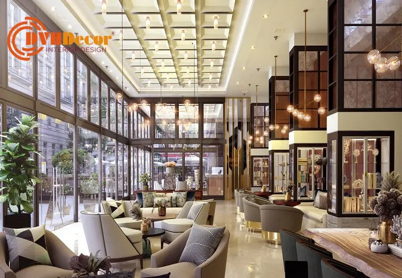 Thi công nội thất nhà hàng khách sạn