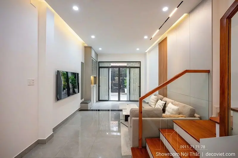 Nội thất nhà phố 3 tầng 4 lầu