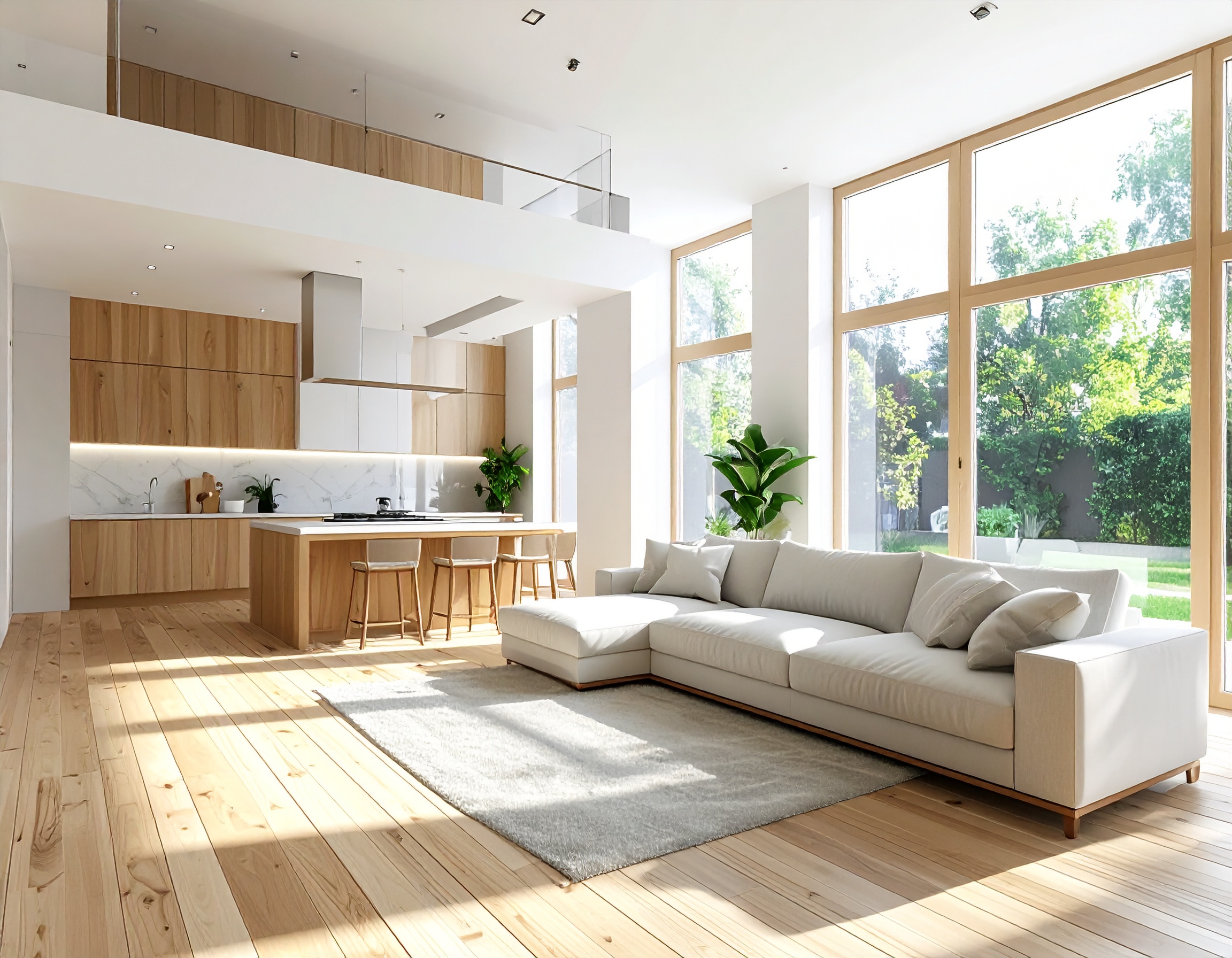 Thi Cong Noi That Nha Pho Go Mdf Chong Am 2