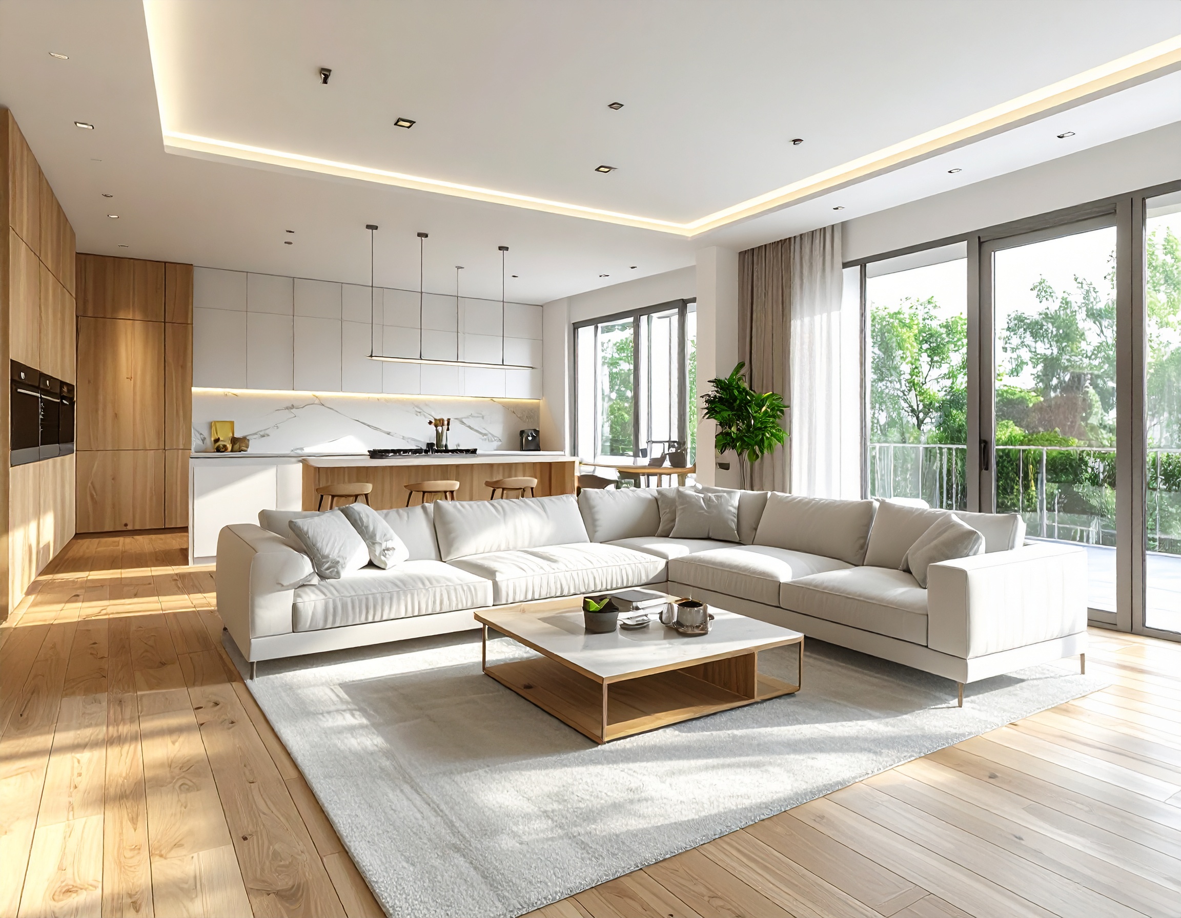 Thi Cong Noi That Nha Pho Go Mdf Chong Am 6