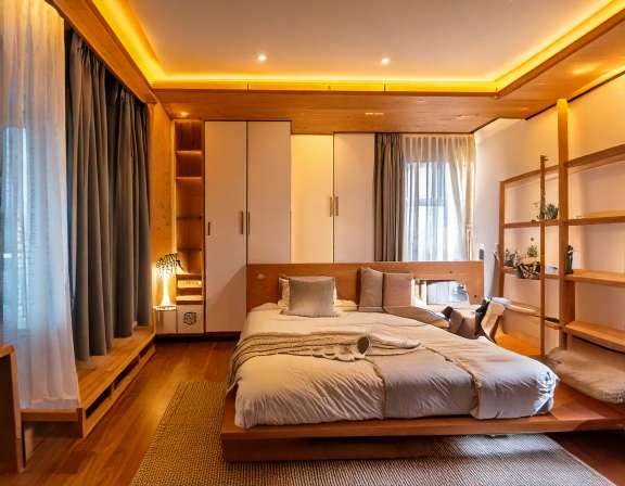 Thi Cong Noi That Nha Pho Phong Cach Han 5