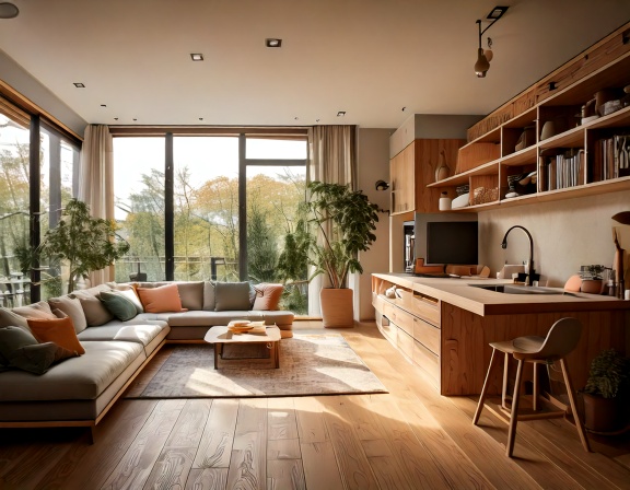 Thi Cong Noi That Nha Pho Phong Cach Han 6