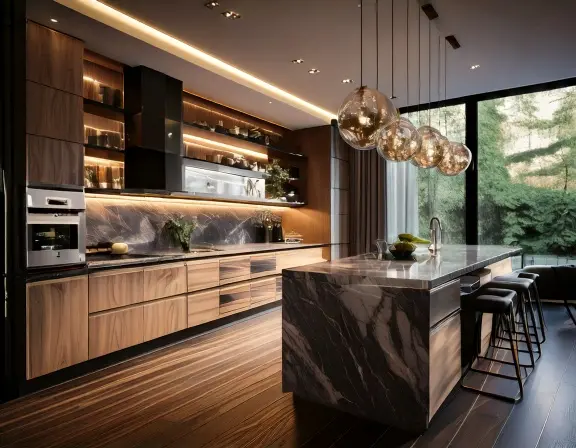 Thi Cong Noi That Nha Pho Phong Cach Luxury 3