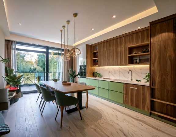 Thi Cong Noi That Nha Pho Tron Can 3