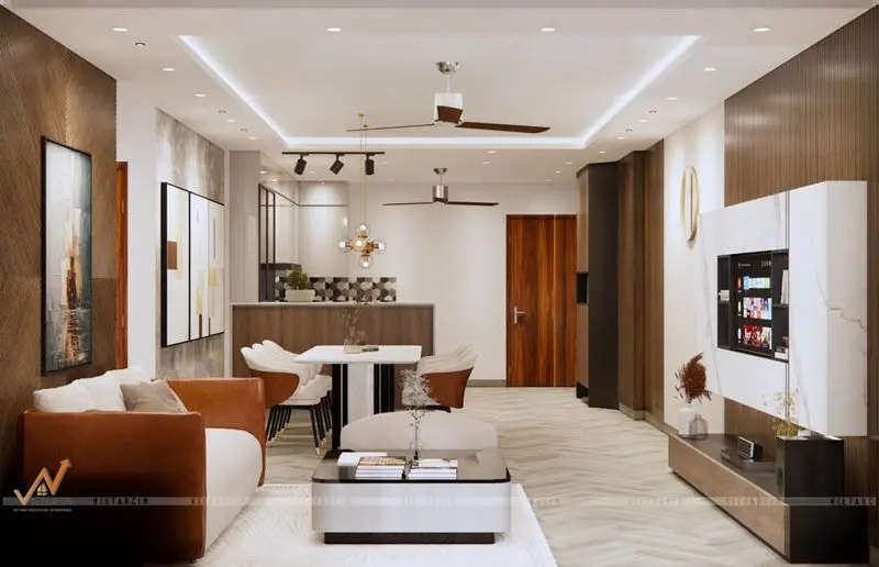 Phối cảnh nội thất phòng khách
