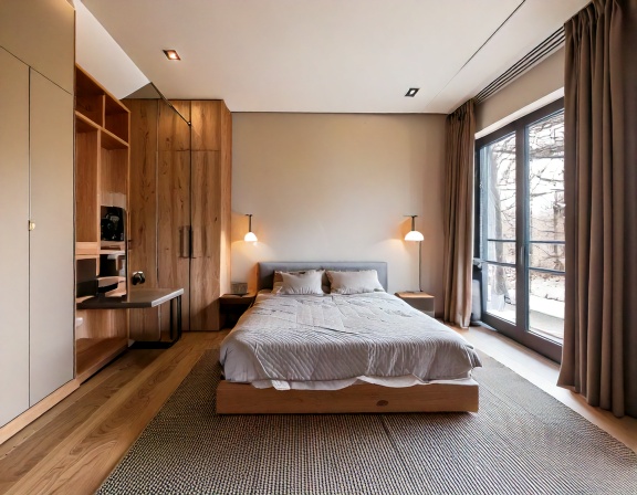 Thi Cong Noi That Phong Ngu Nha Pho 6