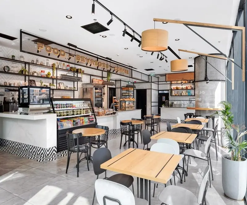 Thi công nội thất quán cafe