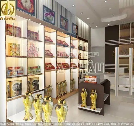 Thi công nội thất showroom điện thoại