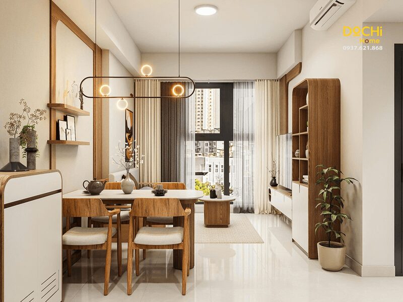 thi công nội thất gỗ căn hộ chuyên sâu 14 Thi công nội thất tại xưởng