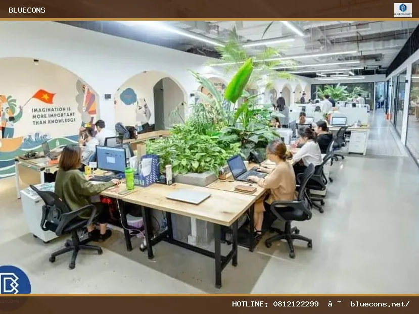 Thi công nội thất văn phòng Tphcm – hình ảnh Bluecons