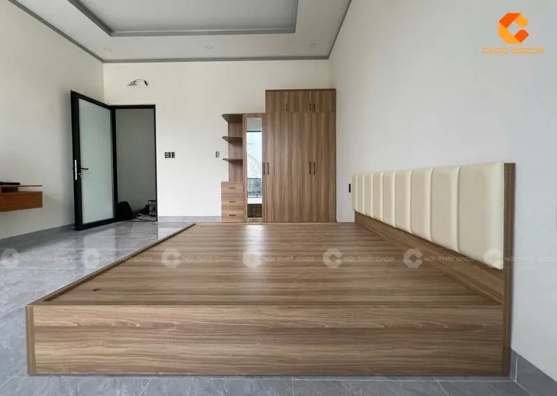 Phòng ngủ đẹp gỗ MDF