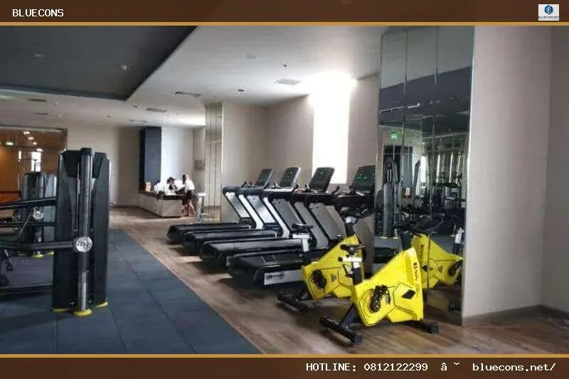 Thi công phòng tập gym TERRA GYM&YOGA – hình ảnh Bluecons
