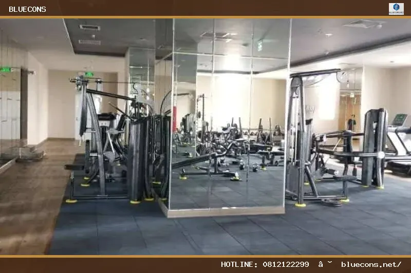 Thi công phòng tập gym TERRA GYM&YOGA – hình ảnh Bluecons