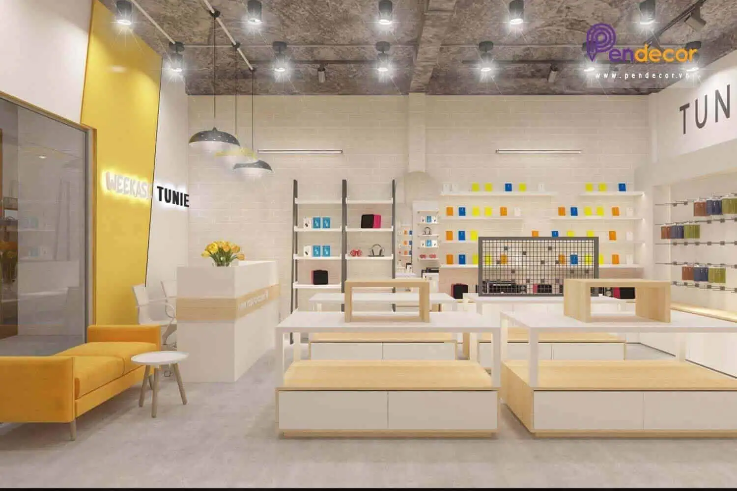 Bảng hiệu shop điện thoại độc đáo