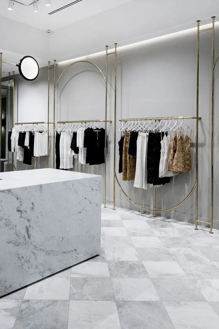 Thi công shop thời trang giá rẻ đẹp uy tín tại HCM