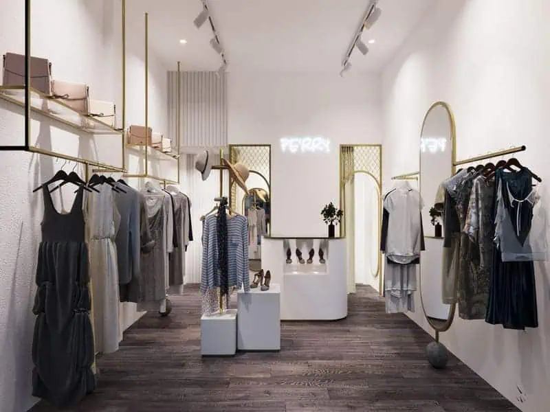 Chi phí thi công shop thời trang