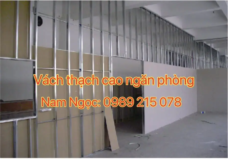 Vách ngăn thạch cao